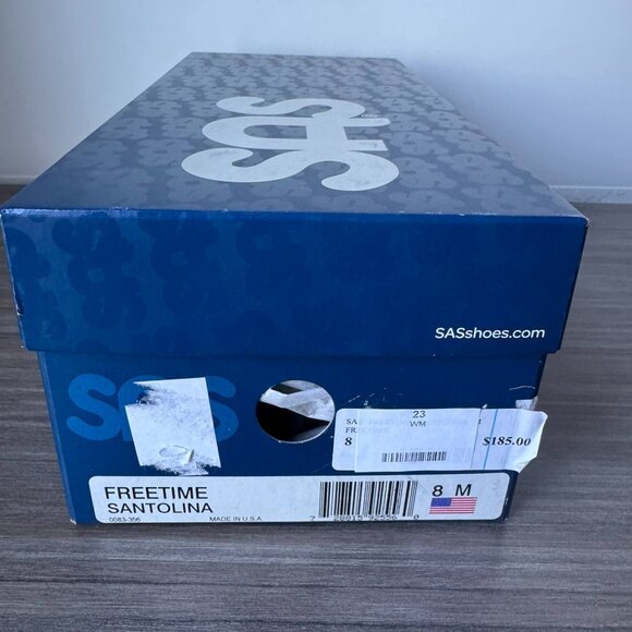 SAS Freetime Women's Lace Up Shoes Santolina Gray $185 - Picture 14 of 15